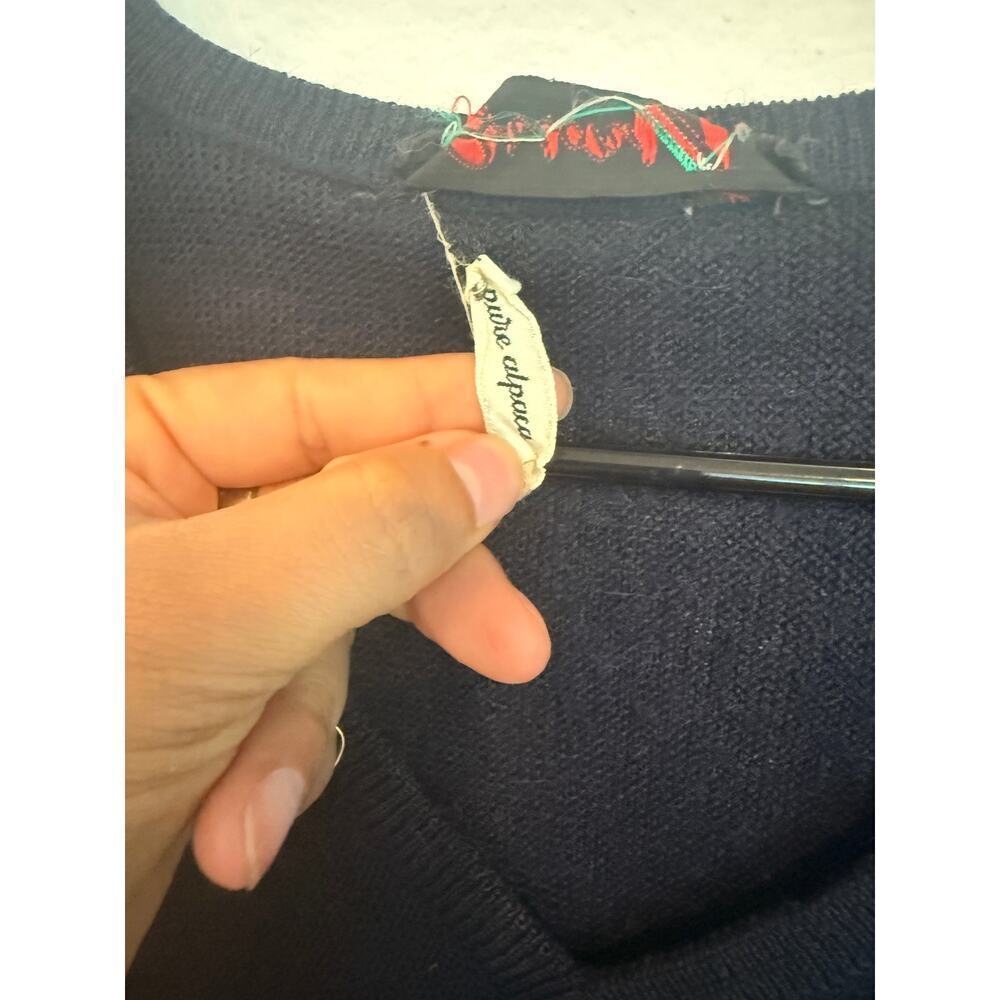 Vintage Brioni Pure Alpaca V-neck Sweater - Picture 2 of 7